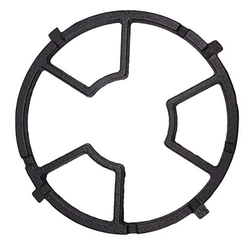 Fdit Gusseisen-Wok-Rack, Universal-Gasherd-Ring, Rutschfeste Unterstützung, Reduzierstück, Brennerrost für Butterwärmer, Kleine Kasserolle von Fdit