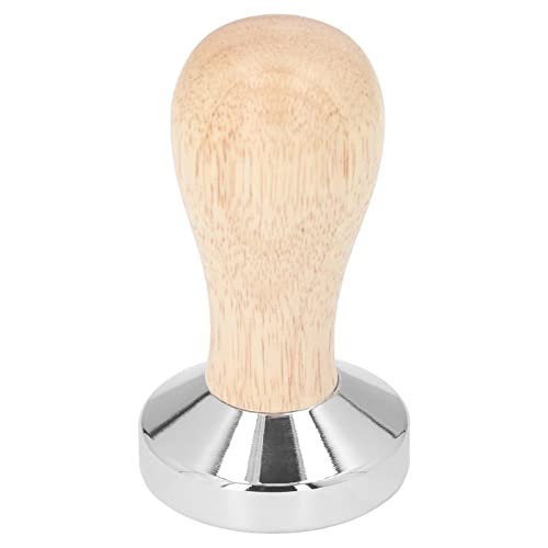 Fdit Kaffeepulver-Hammer, Leicht zu Greifender Kaffee-Tamper in Lebensmittelqualität, Abnehmbares Design, Edelstahl für Büro und Zuhause (49mm) von Fdit
