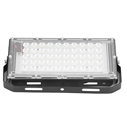 LED-Flutlicht, Weißlicht-Sicherheits-Außenlampe, Wasserdichtes Tageslicht, Außenscheinwerfer für Hof, Hinterhof, Haus, 50 W, 12 V von Fdit