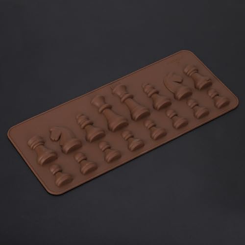 Fdit Lebensmittelqualität Silikon Schokoladenform Temperaturbeständig für DIY Candy Cake Topper Dekoration für Professionelle Bäcker 1PCS Geeignet von Fdit