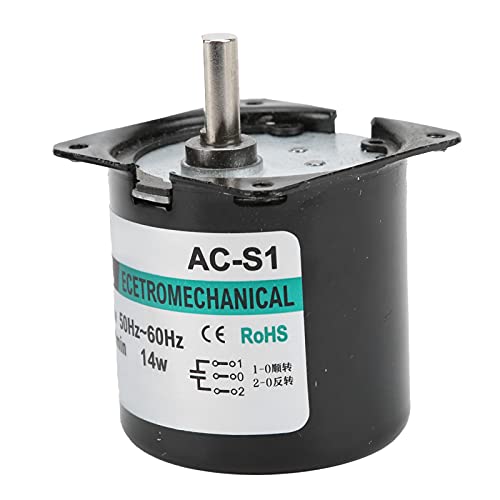 Fdit MICRO GEAR MOTOR WEAR WEAR-RESISTANT DAMPLEM MAGNET-MAGNET-Geschwindigkeitsreduzierung (80 U/min AC220V) von Fdit