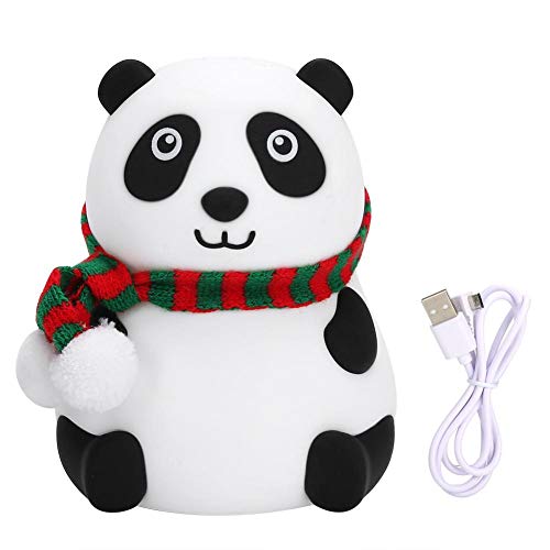 Fdit Panda Silikonlampe National Treasure Panda Nachtlicht LED Bunte Atmosphäre Licht Nachtlicht Für Kinder Babyzimmer(#1) von Fdit