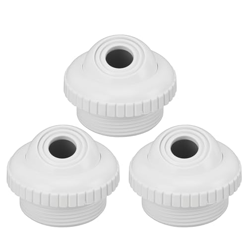 Fdit Pool Spa -Jet -Düsen Dauerhafter Wasser Richtungsströmungseinlass für Swimmingpool, 3pcs Augapfel Anpassung für SP1419c von Fdit