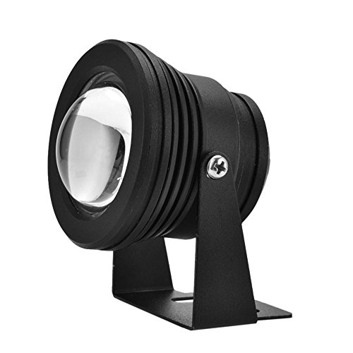 Teichbeleuchtung LED Unterwasser, 12V 10W Unterwasserbeleuchtung Teichlicht mit Fernbedienung, IP67 Wasserdicht RGB Spot Licht für Teichen, Pools, Brunnen, Wasserfällen, Aquarien von Fdit