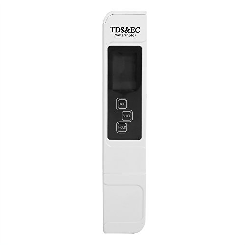 Fdit Wasserqualität Tester, 3 in 1 Profi Meter Tragbarer LCD-Digital Leitfähigkeit Temperatur Meter Wasser Qualität Monitor Tester von Fdit