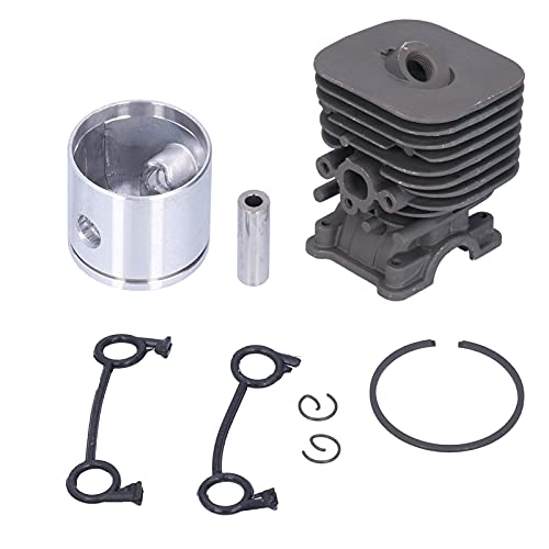 Fdit Zylinderkolben-Kit Zylinderkolben-Set Zylinder Kolbenringe Ersatz für 125 128 Kettensäge mit Aluminium Material mit Hoher Härte Fdit Zylinderkolben-Kit Zylinderkolben-Set Zylinder Kolbenringe Ersatz für 125 128 Kettensäge mit Aluminium Material mit Hoher Härte von Fdit
