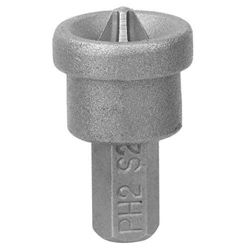 Haltbare 10 Stück PH2 Trockenbau-Dimpler-Bit, magnetische PH2-Bits Trockenbau-Dimpler-Bit, für Gipskarton-Trockenbauschrauben von Fdit