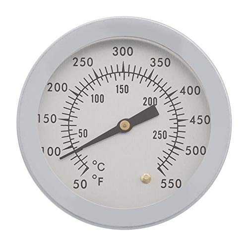 Haushalt 50~550 ℉ Barbecue BBQ Rauchergrill Thermometer Temperaturanzeige Analoges Zifferblatt Doppelwaage von Fdit