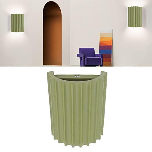 Fdit LED-Lampenfassung, Moderne Wandleuchte, Verstellbare Wandleuchte für Schlafzimmer, Wohnzimmer, Eingang, 100‑240 V (Grün) von Fdit