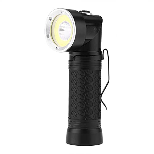 LED Taschenlampe, Tragbare T6 + COB LED Faltbare Magnetschwanz LED Inspektion Taschenlampe für Outdoor Camping Angeln Wandern von Fdit