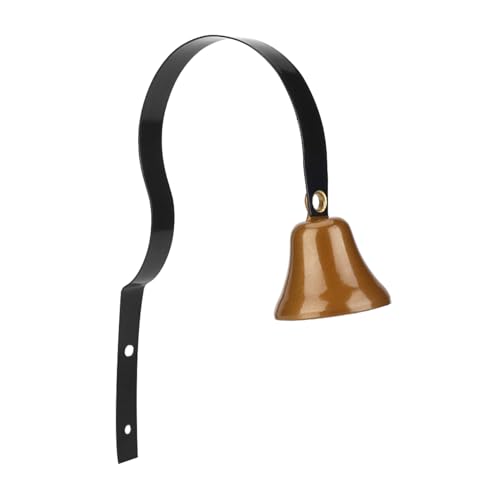 Fdit Ladenbesitzer Klingeltür, Ladenbesitzer Bell Antique Wall Mounted Metall Ladenbesitzer Türklingel Hundetraining Bell Home Dekoration von Fdit