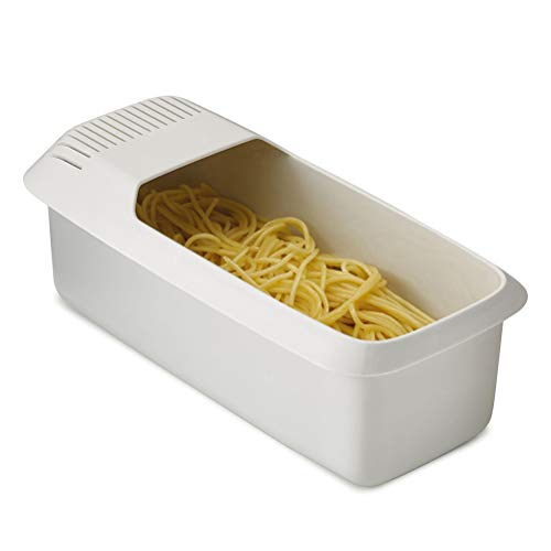 Mikrowellen-Nudelkocher, Mikrowellengeeigneter Spaghetti-Abtropfer, Schnelles Nudelboot mit Siebsystem für Schlafsäle, Kleine Küchen, Büros von Fdit
