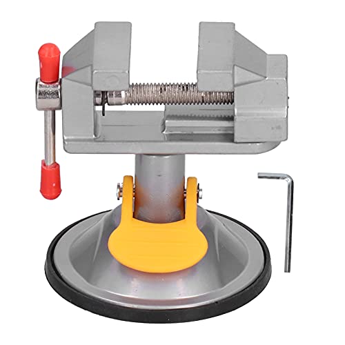Mini Schraubstock Bench Vise Saugnapf-Typ Schraubstock 360 Grad Drehbarer Kleiner Schraubstock Schraubstock Handwerkzeug Zum Spannen und Fixieren, für Glas-Desktop-Metall Mini Schraubstock Bench Vise Saugnapf-Typ Schraubstock 360 Grad Drehbarer Kleiner Schraubstock Schraubstock Handwerkzeug Zum Spannen und Fixieren, für Glas-Desktop-Metall von Fdit