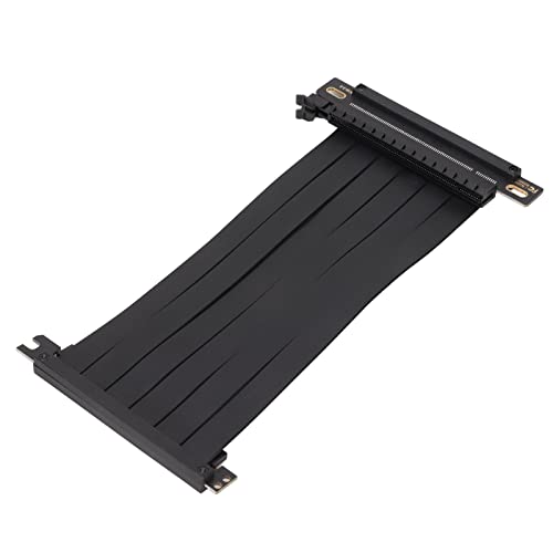PCIe 16X Riser-Kabel, 5U Vergoldetes Goldfingers PCI Express 1X 3.0 Verlängerungskabel Bis zu 128 Gbit/s Dual Reverse Grafikkarten-Verlängerungskabel - 20cm PCIe 16X Riser-Kabel, 5U Vergoldetes Goldfingers PCI Express 1X 3.0 Verlängerungskabel Bis zu 128 Gbit/s Dual Reverse Grafikkarten-Verlängerungskabel - 20cm von Fdit