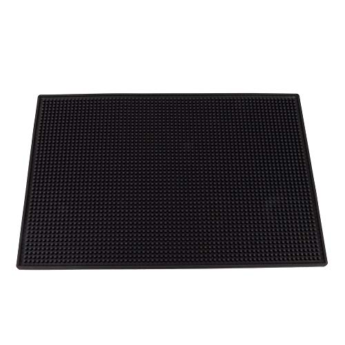PVC Untersetzer Quadrat Dicker Gummi Bar Matte rutschfeste Matte Tropfmatten Cocktail Tee Tasse Becher wasserdichte Küche Service Bar Matte MEHRWEG VERPACKUNG socialme-EU(1#) von Fdit
