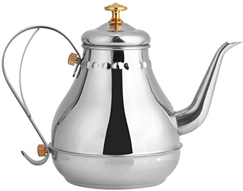 Tee Wasserkocher Edelstahl Teekanne Schwanenhals Kaffee Wasserkocher mit Tee Filter 1.2L - bis mit Fire/Induktion Herd Tee Wasserkocher Edelstahl Teekanne Schwanenhals Kaffee Wasserkocher mit Tee Filter 1.2L - bis mit Fire/Induktion Herd von Fdit