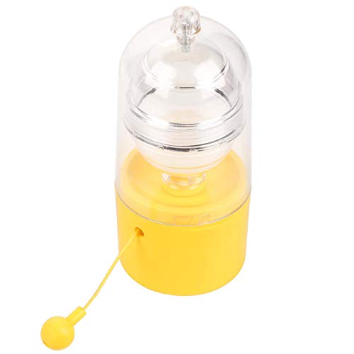 Tragbarer Egg Scrambler Shaker Schneebesen Handbetriebene goldene Eiermacher Eier Eigelb Weißer Mixer Küchenhelfer zum Mischen des Eies MEHRWEG VERPAKUNG von Fdit