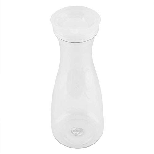 Transparente Acryl-Flasche für Saft, Wasser, Eis, kalt, Saft, Krug mit Deckel für Bar, Zuhause (1000 ml) von Fdit