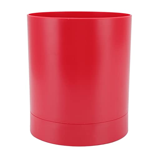 Utensilienhalter, Utensilien-Organizer, um 360 Grad Drehbar, Einfacher Essstäbchen-Korb, Geschirr-Aufbewahrungsbehälter für die Küche zu Hause(Rot) von Fdit