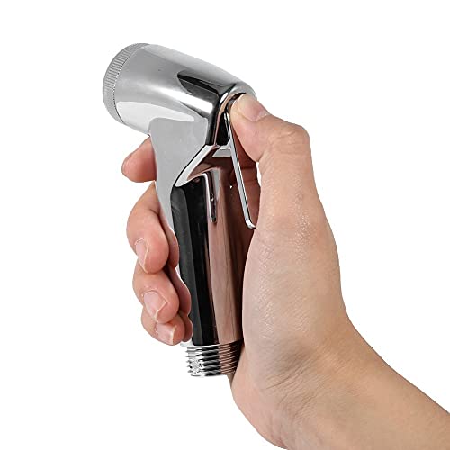 Bidet,Wc-Spritze Bidet Dusche Spray Multifunktional Abs Handheld Verstellbare Single Duschkopf Badezimmer Wasserhahn Zubehör von Fdit