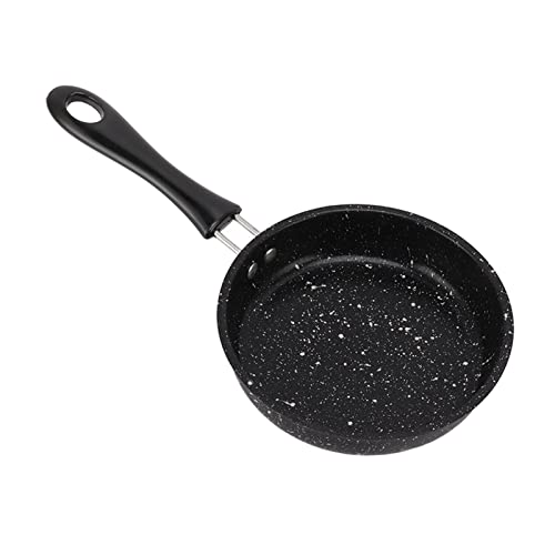Weizen-Reis-Stein-Pfanne Bratpfanne Omelette Kleine Pfanne Home Weniger Dämpfe Steak-Bratpfanne Antihaft-Flachboden-Induktionsherd-Pfanne (12 cm) von Fdit