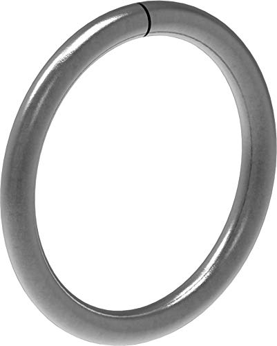 Fenau | Ring | Material: 10 mm | Außen-Ø 130 mm | Stahl S235JR, roh| Zaunelemente/Elemente für Treppengeländer aus Schmiedeeisen/Stahl - Fenstergitter von Fenau