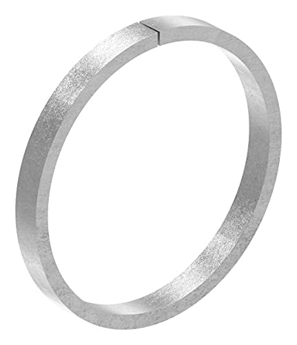 Fenau | Ring | Material: 12x6 mm | Außen-Ø 115 mm | Stahl S235JR, roh| Zaunelemente/Elemente für Treppengeländer aus Schmiedeeisen/Stahl - Fenstergitter von Fenau