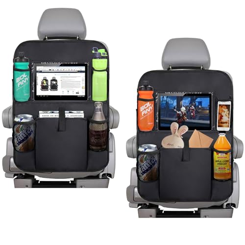 FePen Autositz Organizer 2er Set, Rücklehnen Organizer Auto, Auto-Sitzlehnen-Organisator, Rückenlehnen-Aufbewahrungs-Aufhängetasche Auto, Aufbewahrungstasche für Rückenlehne des Autositzes von FePen