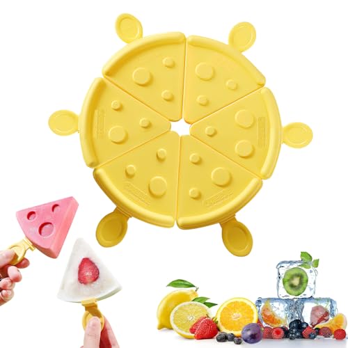 FePen Eisform Eis Stiel 6 Stück，Eisformen Eis am Stiel, Diy-Eis am Stiel, Eisformen Kinder, Eisstiele Wiederverwendbar Kinder, Eis Formen für Stieleis Kinder von FePen