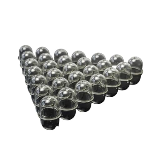 10 stücke 19/22mm Carb Primer Bulb Cap Vergaser Ersatzteile Kleine Kraftstoffpumpe Fit for Kettensägen Gebläse Brushcutter ersetzen(22mm 10pcs) von FeRHzE
