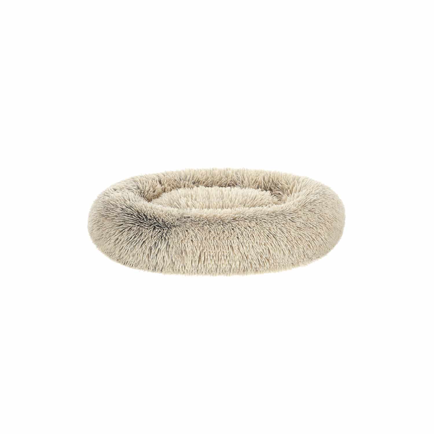 Hundebett flauschig mit Donut Kissen Ombré-Khaki Hundebett flauschig mit Donut Kissen Ombré-Khaki von Feandrea