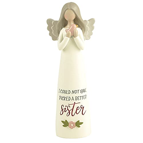 Engel – Could Not Have Picked Better Sister Angel – Nana You're Special and Loved In Ever Engelsfigur Inschrift Thereon Place Like Home Except Nana, Statuen als inspirierende Geschenke – Harze von Feather & Grace