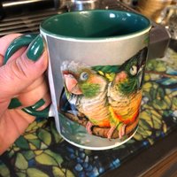 Freche Chums - 11 Unzen Tassen. Mit Originalen Kunstwerken von FeathersnFurPortrait