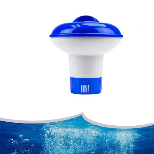 Schwimmender Chlorspender,5 Zoll Chlor Schwimmer Schwimmende Chlortablettenhalter Einfaches Nachfüllen Chlorgranulat Tabletten Schwimmer Spender für Hot Tub Paddling Schwimmbad Spa Wasserparks Schwimmender Chlorspender,5 Zoll Chlor Schwimmer Schwimmende Chlortablettenhalter Einfaches Nachfüllen Chlorgranulat Tabletten Schwimmer Spender für Hot Tub Paddling Schwimmbad Spa Wasserparks von Febbya