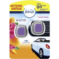 febreze Autoduftspender Tropische Früchte 2x2 ml von Febreze