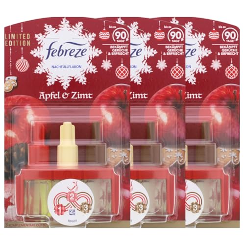 3 x Febreze 3Volution Duftstecker Nachfüller Apfel & Zimt je 20ml Lufterfrischer 3 x Febreze 3Volution Duftstecker Nachfüller Apfel & Zimt je 20ml Lufterfrischer von Febreze