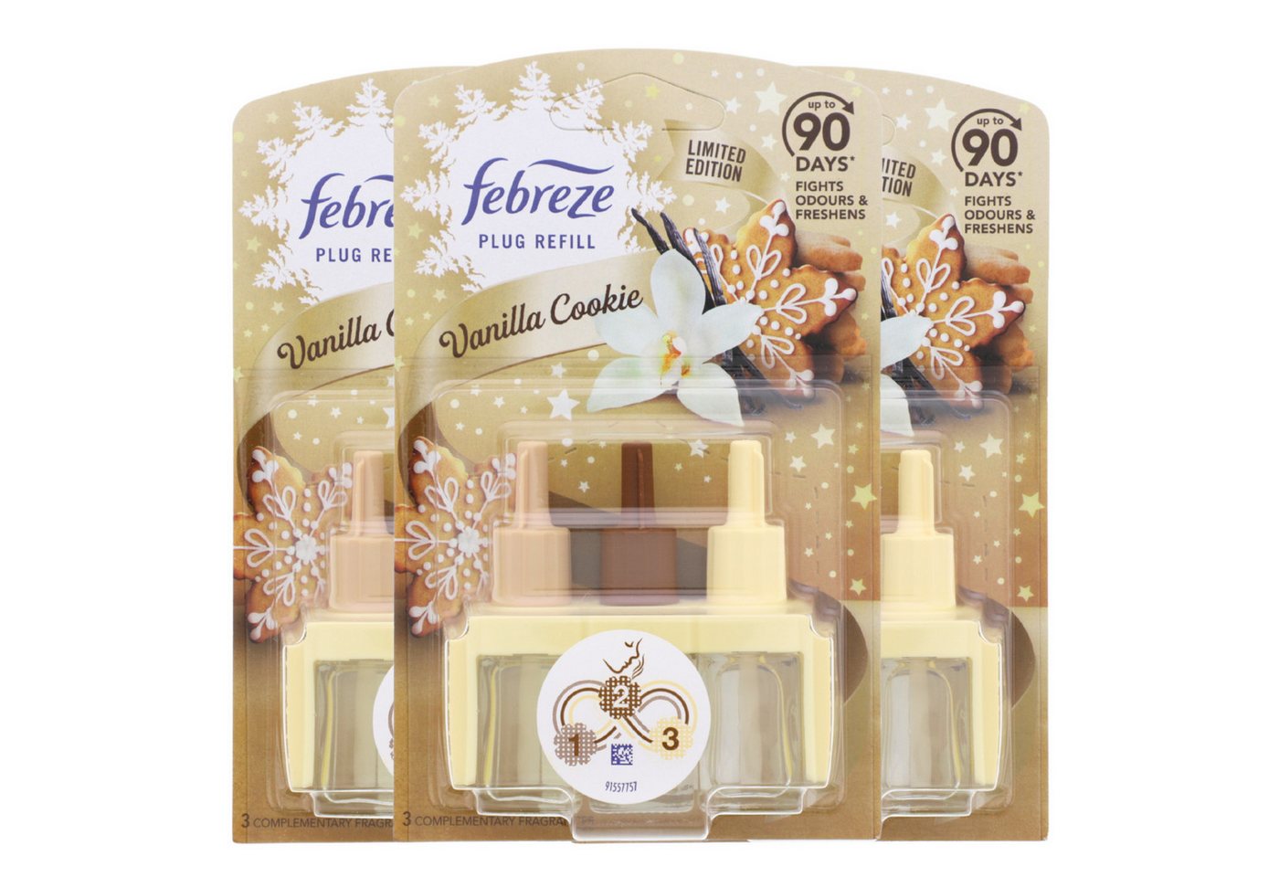 Febreze Raumduft 3 x Febreze 3Volution Limited Edition Duftstecker Nachfüller Refill Va Febreze Raumduft 3 x Febreze 3Volution Limited Edition Duftstecker Nachfüller Refill Va von Febreze