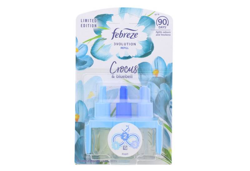Febreze Raumduft Febreze 3Volution Duftstecker Nachfüller Krokus und blaue Glockenblume von Febreze