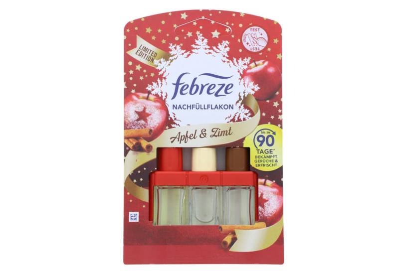 Febreze Raumduft-Nachfüllflasche Febreze 3Volution Duftstecker Nachfüllflakon Apfel & Zimt 20ml Bekämpf von Febreze