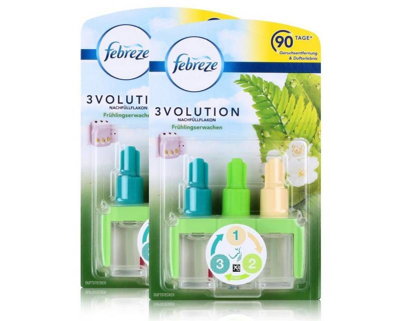 Febreze Raumduft Febreze 3Volution Duftstecker Nachfüllflakon Frühlingserwachen 20ml (2 von Febreze