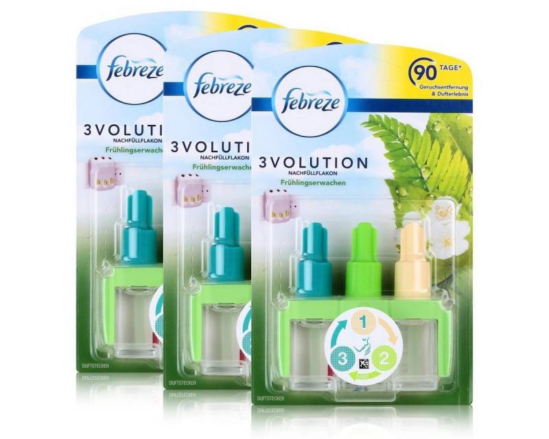 Febreze Raumduft Febreze 3Volution Duftstecker Nachfüllflakon Frühlingserwachen 20ml (3 von Febreze