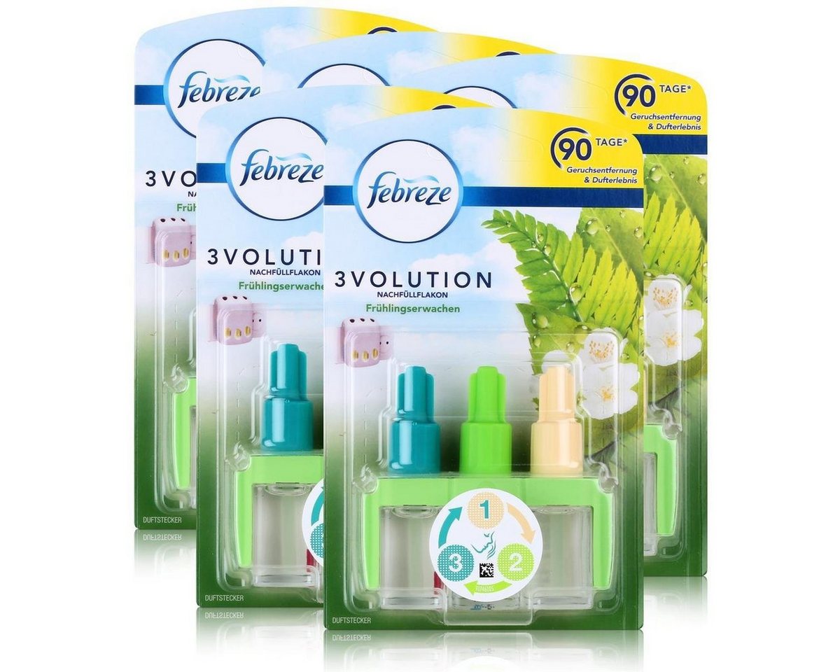 Febreze Raumduft Febreze 3Volution Duftstecker Nachfüllflakon Frühlingserwachen 20ml (5 Febreze Raumduft Febreze 3Volution Duftstecker Nachfüllflakon Frühlingserwachen 20ml (5 von Febreze