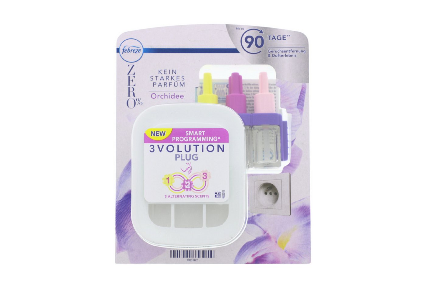 Febreze Raumduft Febreze 3Volution Duftstecker Orchidee Starterset Zero % Lufterfrische Febreze Raumduft Febreze 3Volution Duftstecker Orchidee Starterset Zero % Lufterfrische von Febreze