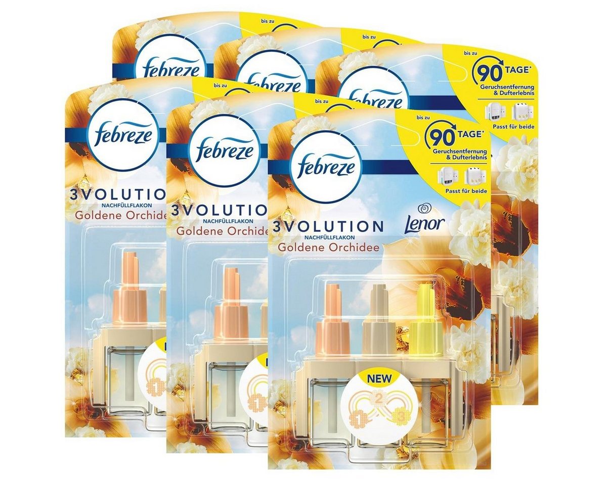 Febreze Raumduft Febreze 3Volution Nachfüllflakon Lenor Goldene Orchidee 20ml Raumduft von Febreze