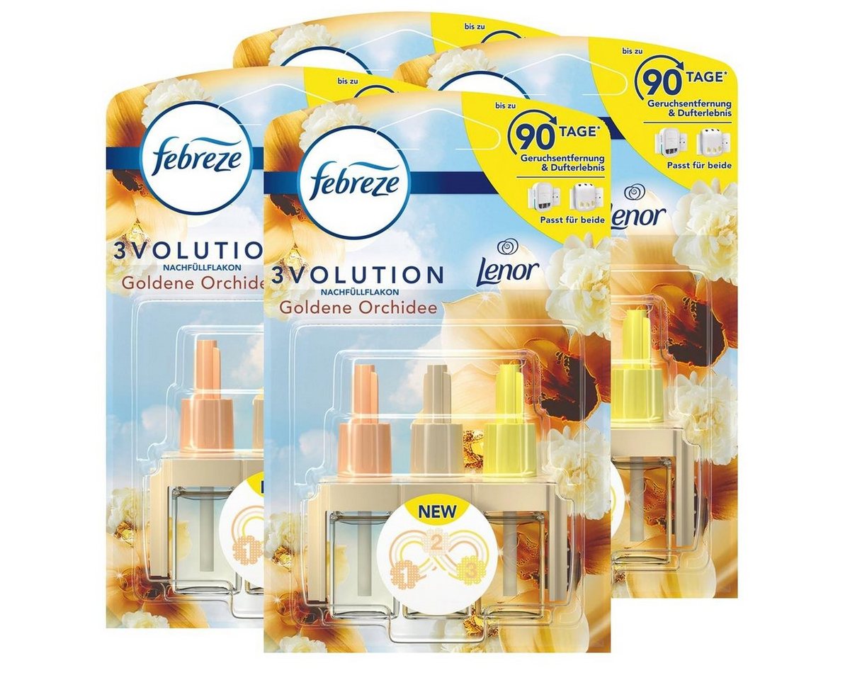 Febreze Raumduft Febreze 3Volution Nachfüllflakon Lenor Goldene Orchidee 20ml Raumduft von Febreze