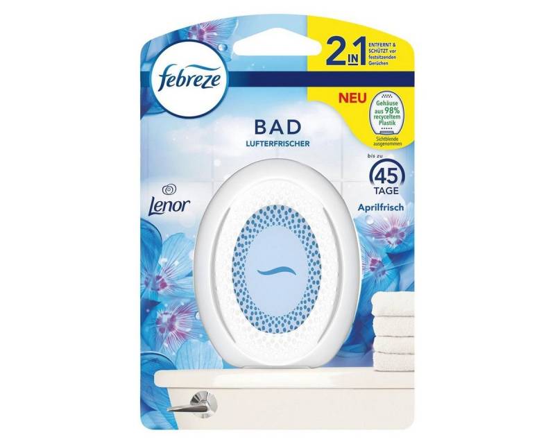 Febreze Raumduft Febreze Bad Lufterfrischer Aprilfrisch - Raumduft (1er Pack) von Febreze