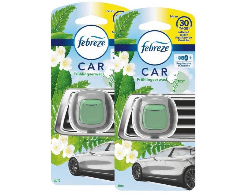 Febreze Raumduft Febreze Car Lufterfrischer Frühlingserwachen - Autoduft (2er Pack) von Febreze