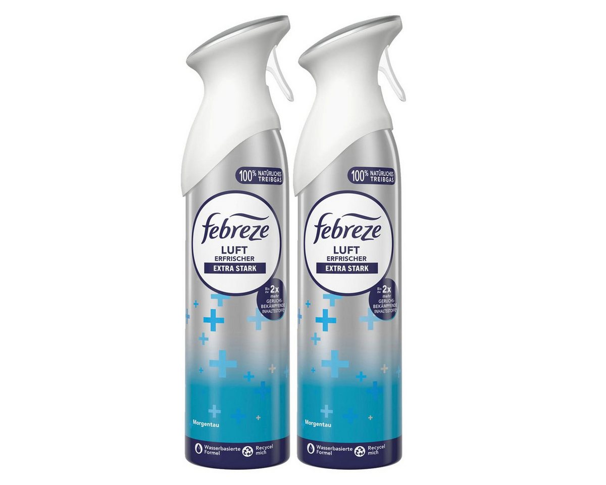 Febreze Raumduft Febreze Lufterfrischer Extra Stark Morgentau 185ml - Raumduft (2er Pac Febreze Raumduft Febreze Lufterfrischer Extra Stark Morgentau 185ml - Raumduft (2er Pac von Febreze