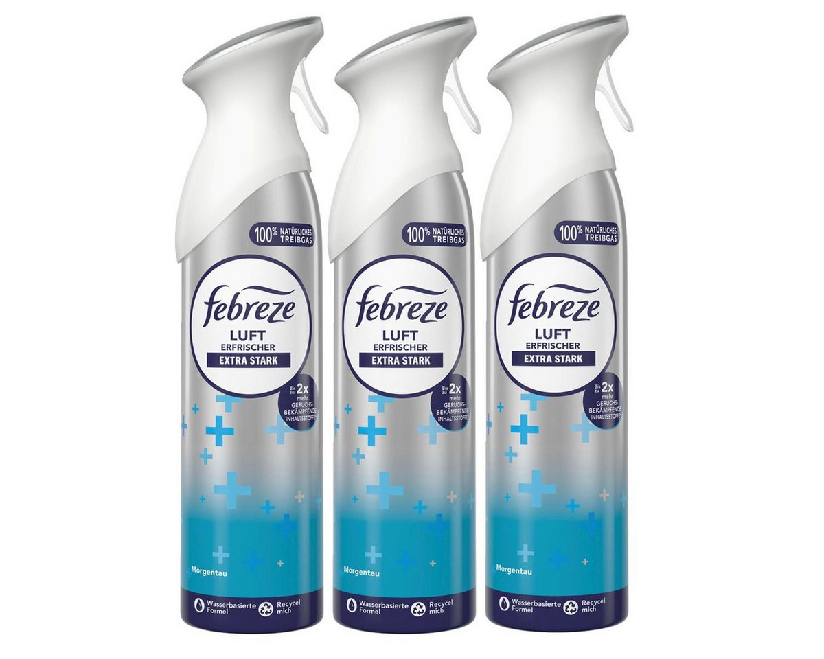 Febreze Raumduft Febreze Lufterfrischer Extra Stark Morgentau 185ml - Raumduft (3er Pac Febreze Raumduft Febreze Lufterfrischer Extra Stark Morgentau 185ml - Raumduft (3er Pac von Febreze