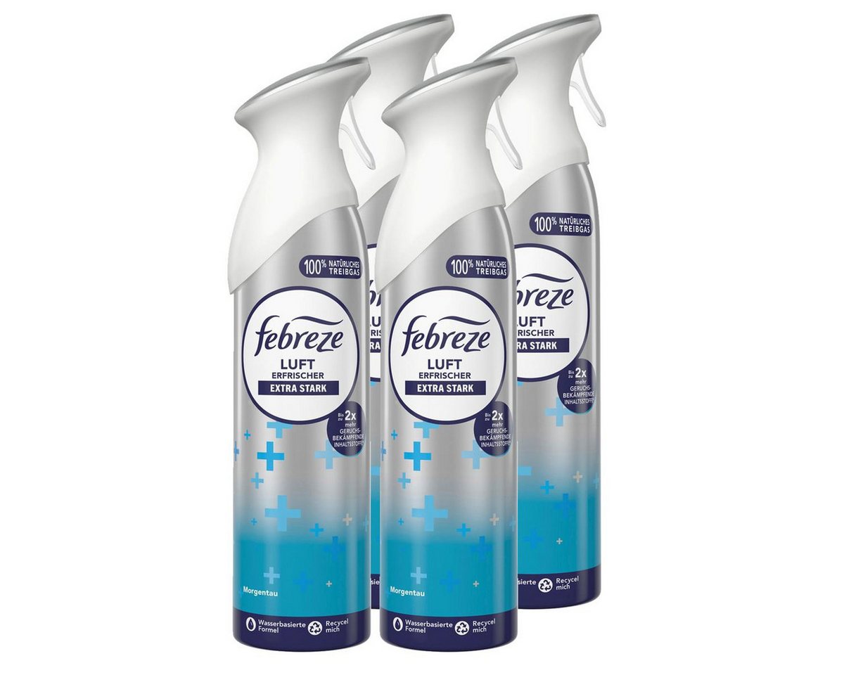 Febreze Raumduft Febreze Lufterfrischer Extra Stark Morgentau 185ml - Raumduft (4er Pac Febreze Raumduft Febreze Lufterfrischer Extra Stark Morgentau 185ml - Raumduft (4er Pac von Febreze